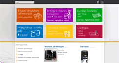 Desktop Screenshot of e-printnet.hu